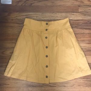 ModCloth Curry Your Enthusiasm Skirt